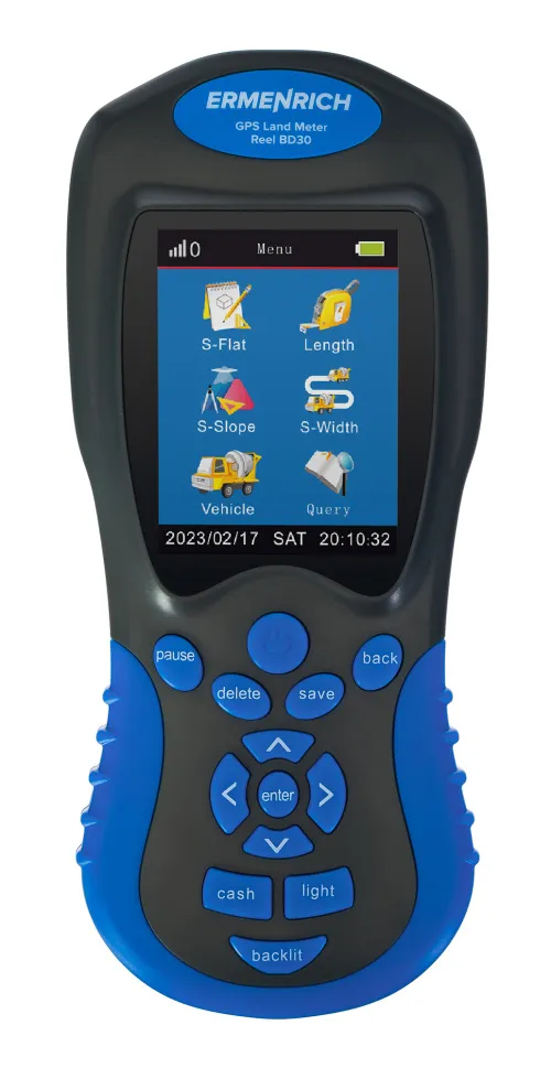GPS-измеритель площади Ermenrich Reel BD30, синий,  4
