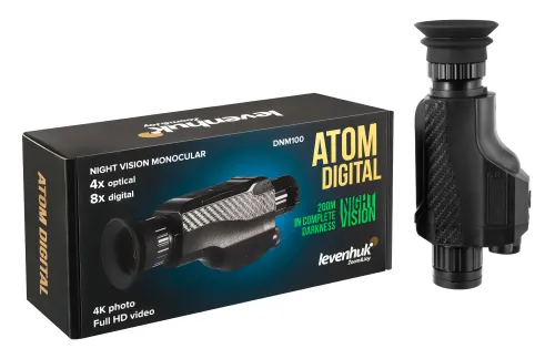 Монокуляр ночного видения Levenhuk Atom Digital DNM100,  4