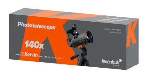 Фототелескоп Levenhuk Kelvin Nova PLUS MAK 70/750,  6
