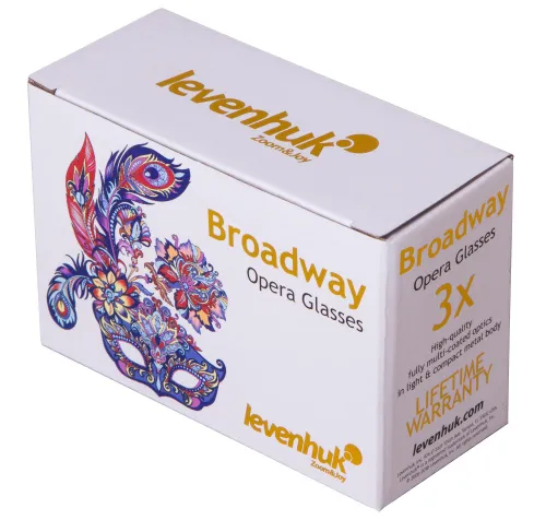 Театральный бинокль с цепочкой Levenhuk Broadway 325C,  13