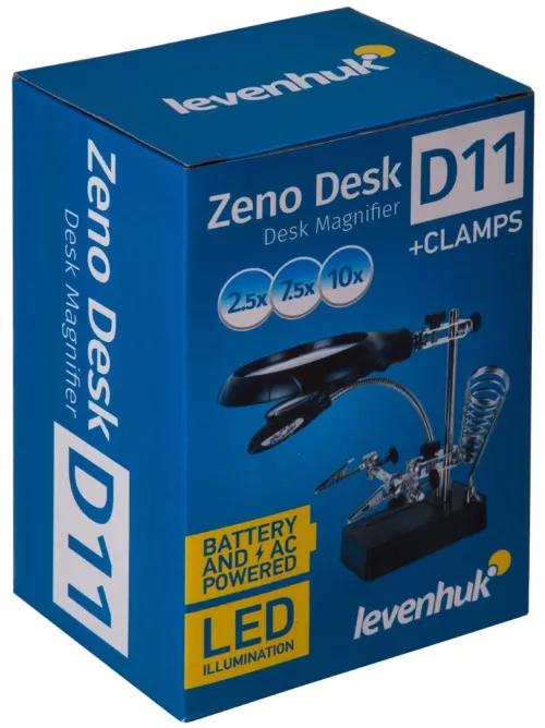 Лупа настольная Levenhuk Zeno Desk D11,  2