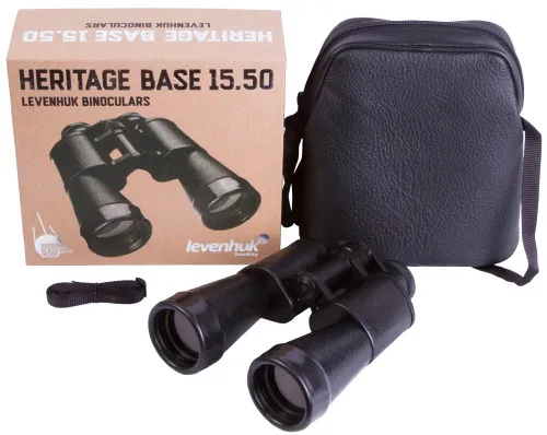 Бинокль Levenhuk Heritage BASE 15x50,  3