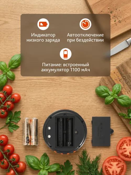 Термометр для мяса Levenhuk Wezzer Grill BT40,  23
