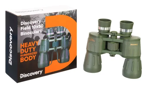 Бинокль Levenhuk Discovery Field 10x50,  11