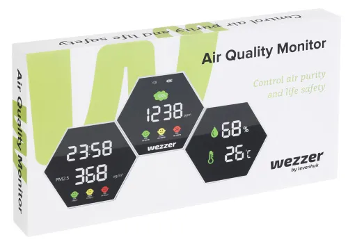 Монитор качества воздуха Levenhuk Wezzer Air PRO DM50,  9