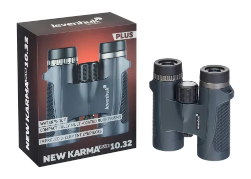 Бинокль Levenhuk New Karma PLUS 10x32,  5