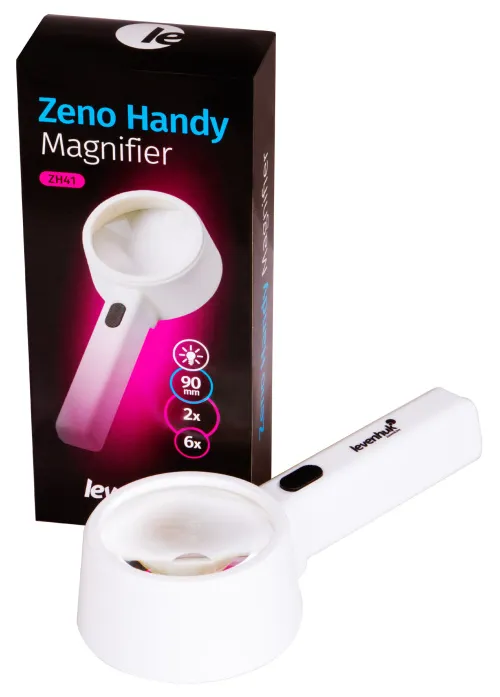 Лупа ручная Levenhuk Zeno Handy ZH41,  2