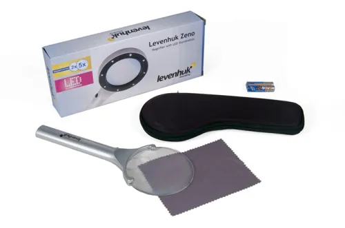 Лупа Levenhuk Zeno 50, 2,2/4,4x, 88/21 мм, 2 LED,  3