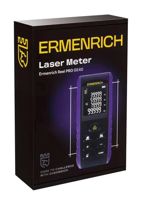 Лазерная рулетка Ermenrich Reel PRO GE40,  7