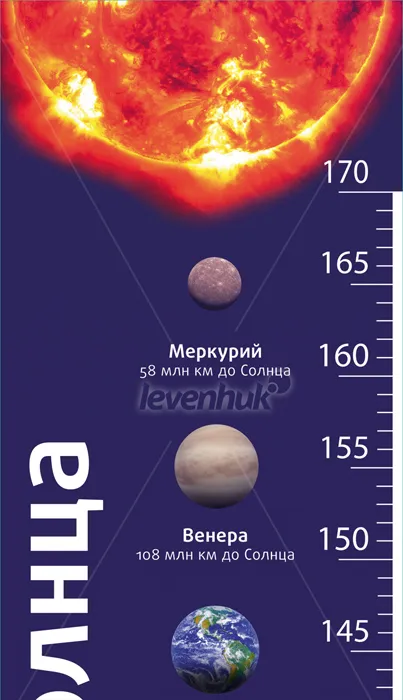 Ростомер Levenhuk «Дорасти до Солнца»,  2