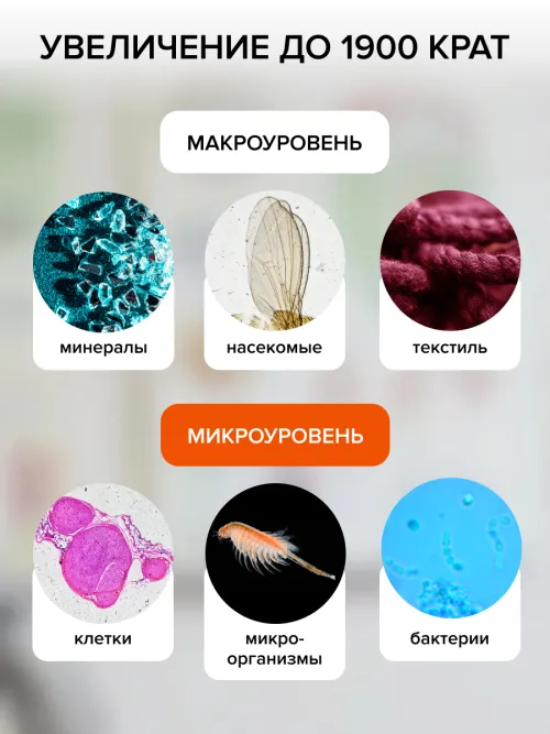 Фотомикроскоп Levenhuk Kelvin Touch KM7,  22