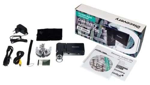 Микроскоп цифровой Levenhuk Discovery Artisan 256,  3