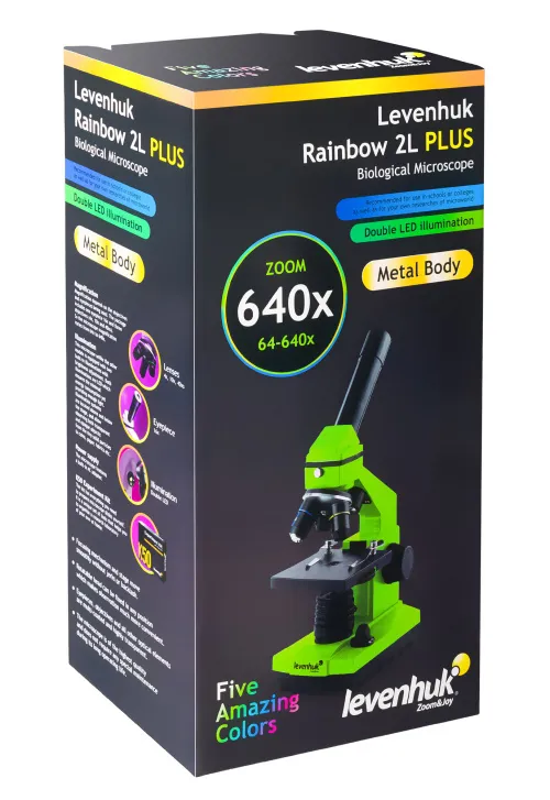 Микроскоп Levenhuk Rainbow 2L PLUS,  14