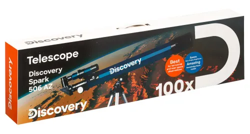 Телескоп Levenhuk Discovery Spark 506 AZ с книгой,  14