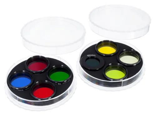 Набор светофильтров Levenhuk F8 «Солнечная система»,  3