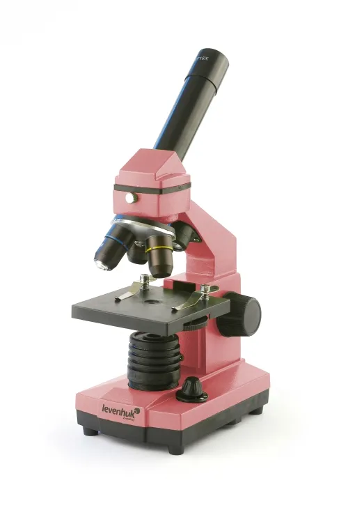 Биологический микроскоп Levenhuk Rainbow 2L Pink,  2