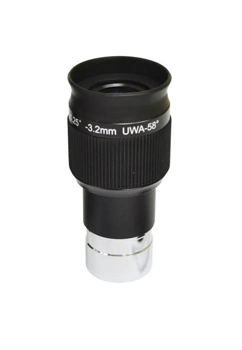 Окуляр Levenhuk UWA 58° 3,2 мм, 1,25",  3