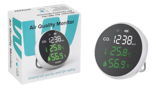 Монитор качества воздуха Levenhuk Wezzer Air MC30,  3