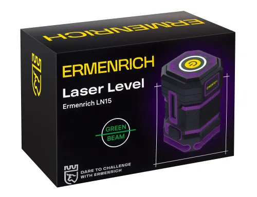 Уровень лазерный Ermenrich PLUS LN15,  10