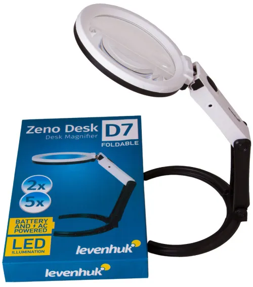 Лупа настольная Levenhuk Zeno Desk D7,  3