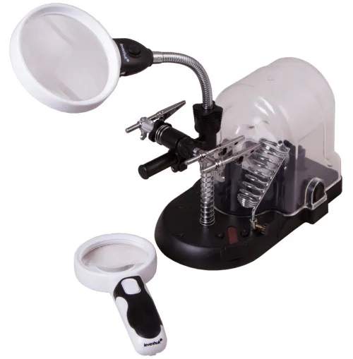 Мультилупа Levenhuk Zeno Multi ML17, черная,  3
