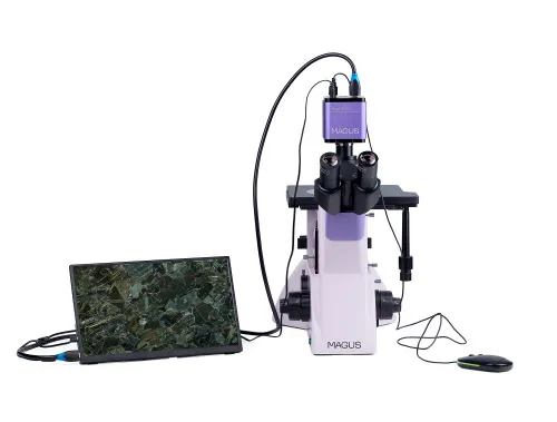 Микроскоп металлографический инвертированный цифровой MAGUS Metal VD700 BD LCD,  6