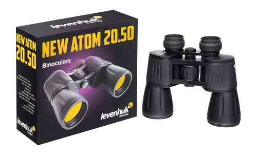 Бинокль Levenhuk New Atom 20x50,  5