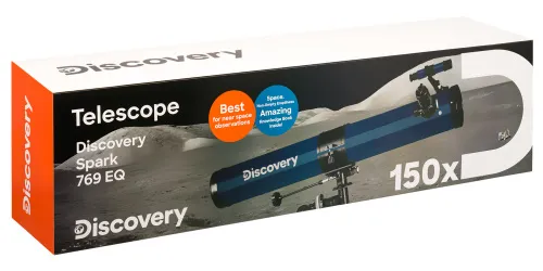 Телескоп Levenhuk Discovery Spark 769 EQ с книгой,  15