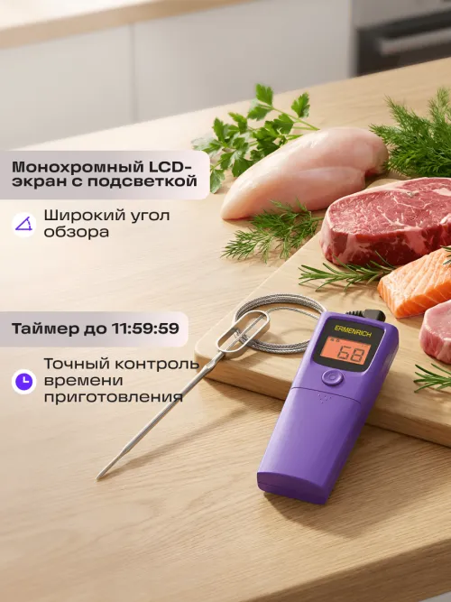 Термометр для мяса Ermenrich BBQ GT20,  20
