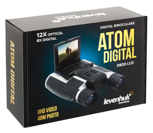 Бинокль цифровой Levenhuk Atom Digital DB20 LCD,  11