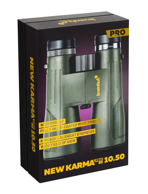 Бинокль Levenhuk New Karma PRO ED 10x50,  13
