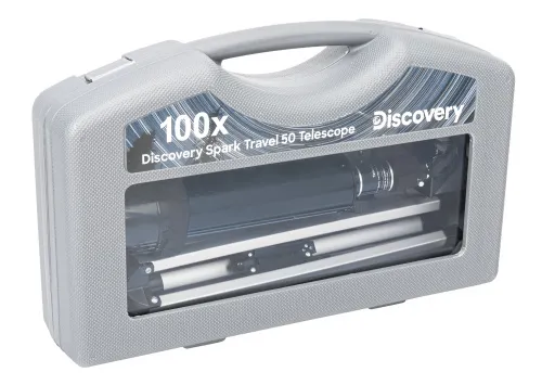 Телескоп Levenhuk Discovery Spark Travel 50 с книгой,  3