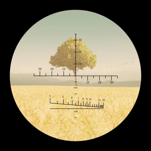 Бинокль камуфляжный Levenhuk Camo 10x42 с сеткой,  4