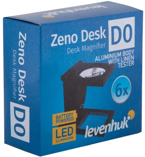 Лупа настольная Levenhuk Zeno Desk D0,  10