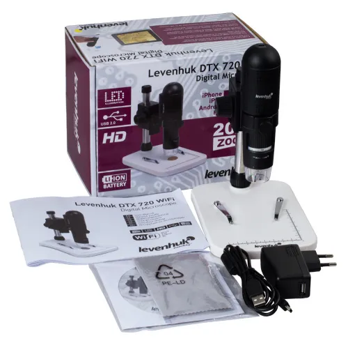 Микроскоп цифровой Levenhuk DTX 720 WiFi,  5