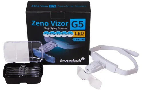 Лупа-очки Levenhuk Zeno Vizor G5,  2