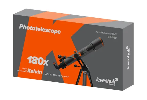 Фототелескоп Levenhuk Kelvin Nova PLUS 90/660,  6