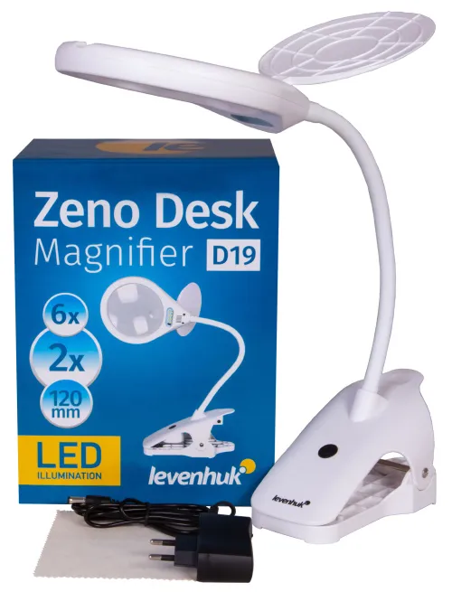 Лупа настольная Levenhuk Zeno Desk D19,  2