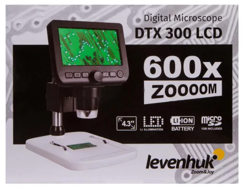Микроскоп цифровой Levenhuk DTX 300 LCD,  17
