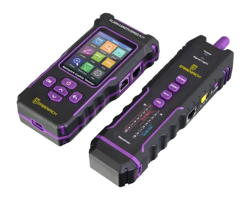 Многофункциональный кабельный тестер Ermenrich NetGeeks NP50,  4