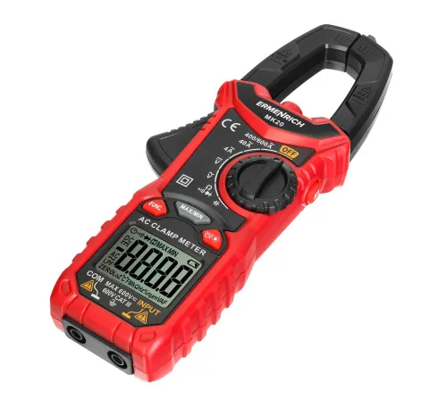 Токоизмерительные клещи Ermenrich Ping MK20, красный,  4