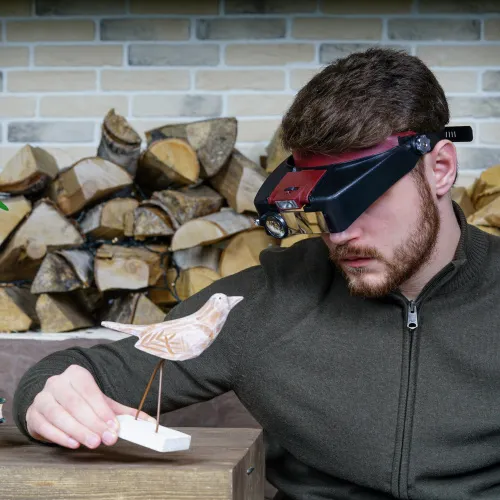 Лупа налобная Levenhuk Zeno Vizor H2,  14