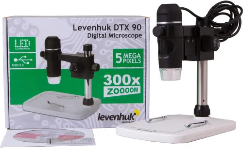 Микроскоп цифровой Levenhuk DTX 90,  2