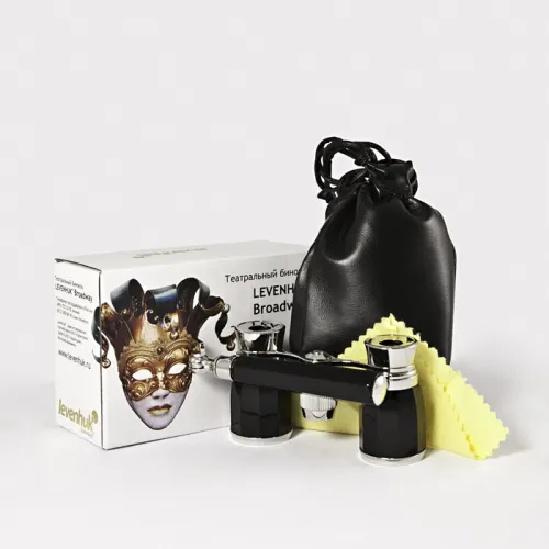 Бинокль Levenhuk Broadway 325R лорнет, черный,  3