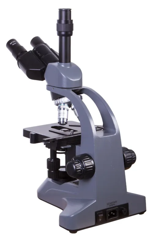 Микроскоп Levenhuk 740T, тринокулярный,  4