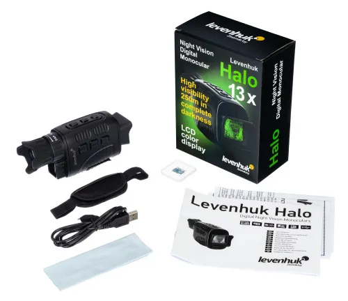 Монокуляр цифровой ночного видения Levenhuk Halo 13X,  2