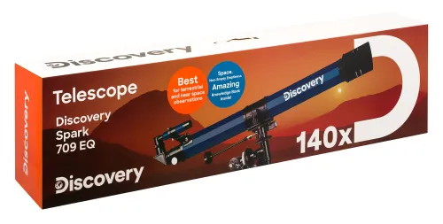 Телескоп Levenhuk Discovery Spark 709 EQ с книгой,  15