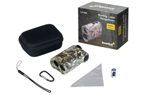 Лазерный дальномер для охоты Levenhuk Camo LC1500,  2