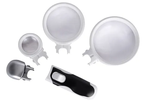 Мультилупа Levenhuk Zeno Multi ML17, черная,  5