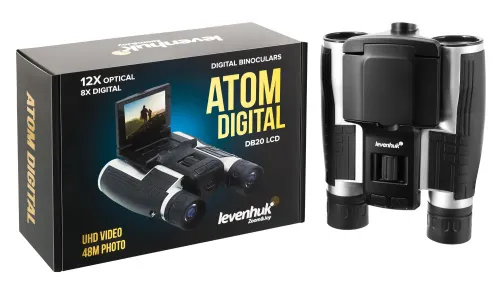 Бинокль цифровой Levenhuk Atom Digital DB20 LCD,  3